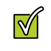 Icon of a check mark